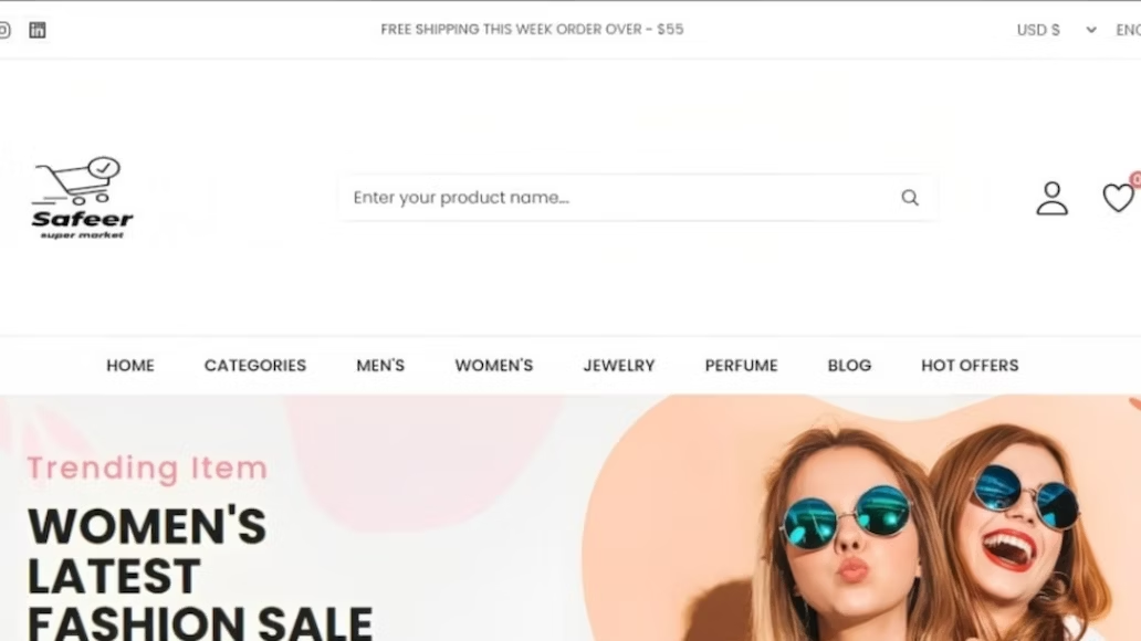 Ecommerce Template