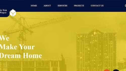 Construction Company website